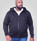 Bluza z kapturem zapinana CANTOR Rockford Granatowa