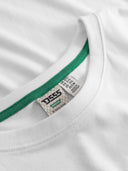 Duży męski T-shirt bawełniany FLYERS D555 Biały