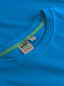 Duży męski T-shirt bawełniany FLYERS D555 Ciemnoniebieski