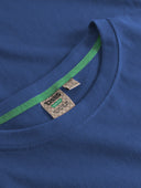 Duży męski bawełniany T-shirt FLYERS D555 Granatowy