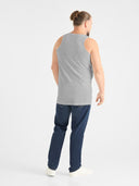 Duży męski podkoszulek bawełniany FABIO D555 Szary