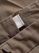 Duże męskie eleganckie spodnie wizytowe Chino BRUNO Xtenda Waist Beżowe