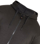 Bluza z kapturem zapinana CANTOR Rockford Czarna