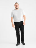 Spodnie jeansowe CLAUDE-D555 Czarne