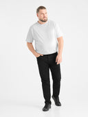 Spodnie jeansowe CLAUDE-D555 Czarne
