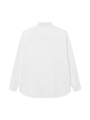 Zestaw wizytowe spodnie chino BRUNO Xtenda Waist granatowe (indigo) i biała koszula wizytowa RICHARD D555