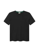 Duży męski bawełniany T-shirt FLYERS D555 Czarny