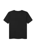 Duży męski bawełniany T-shirt FLYERS D555 Czarny