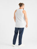 Duży męski podkoszulek bawełniany FABIO D555 Biały