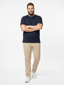 Duży męski T-shirt Premium-T Promodoro Navy – granatowy