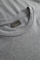 Duży męski T-shirt Premium-T Promodoro Sports grey – szary melanż