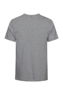 Duży męski T-shirt Premium-T Promodoro Sports grey – szary melanż