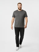 Duży męski T-shirt Premium-T Promodoro Steel Grey - stalowo szary