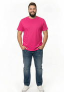 Duży męski T-shirt Premium-T Promodoro Różowy