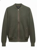 Duży sweter męski bawełniany THOMAS zielony