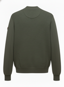 Duży sweter męski bawełniany THOMAS zielony