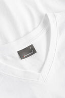 Duży męski T-shirt Premium V-neck-T Promodoro (w serek) - Biały
