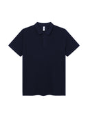 Duża męska koszulka Polo bawełniana POLO PORA210 granatowa