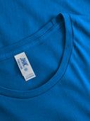 Duży męski T-shirt bawełniany premium JHK TSRA190 niebieski