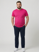 Duży męski T-shirt Premium-T Promodoro Różowy