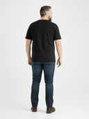 Duży męski T-shirt premium bawełna organiczna Premium-T Organic Czarny