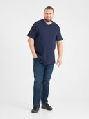 Koszulka SIGNATURE V-neck Granatowa