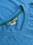 Koszulka SIGNATURE V-neck D555 Niebieska