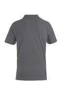 Duża męska koszulka POLO SUPERIOR bawełniana piqué PROMODORO - Steel grey -stalowo szary